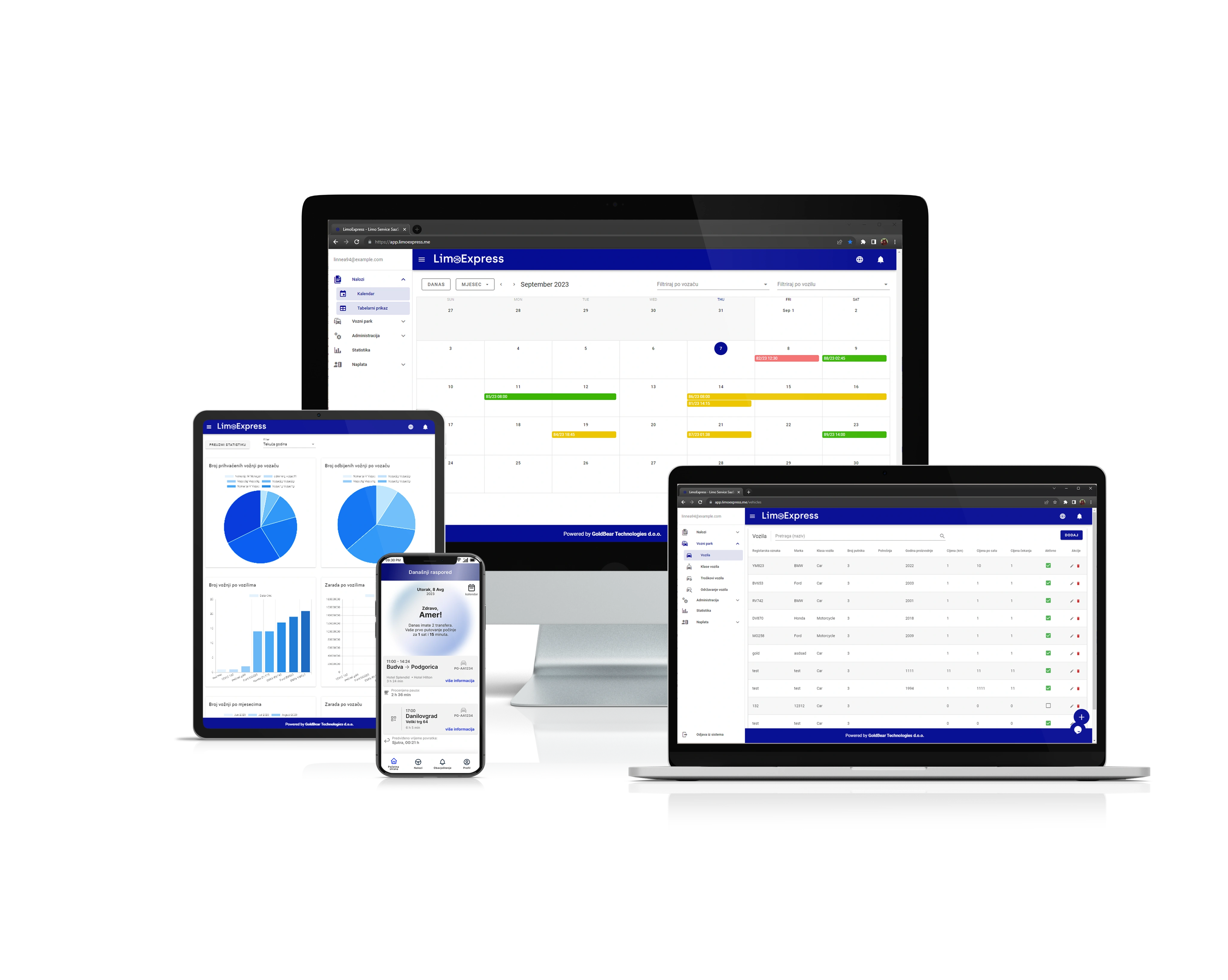 limoexpress limo software chauffeur airport transfer dispatch tool crm management
